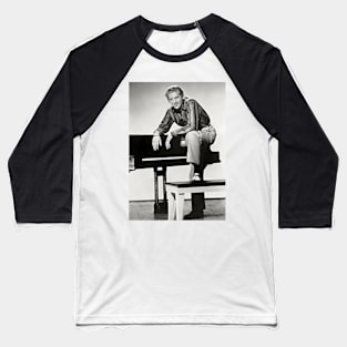 Jerry Lee Lewis Graphic Poster the Killer Print American Singer Songwriter Pianist Rock and Roll Rockabilly Baseball T-Shirt